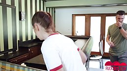 Scarlett Mae is a dirty minded teen slut, who likes rough sex from the back
