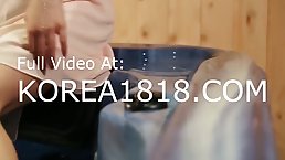 Slim Korean beauty is slowly getting naked and posing and teasing in front of the camera