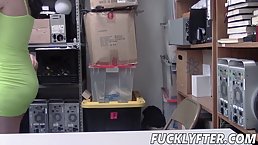 Violet Rain is a sweet, little shoplifter who is always using an opportunity for a good fuck