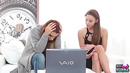 Amirah Adara and her big titted step- mom are secretly making love with each other