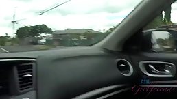 Small titted brunette, Vera King is often sucking cocks to get a free ride home