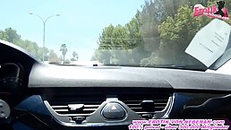 Gorgeous German blonde likes to hook up with random guys and get fucked in their cars