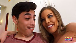 Britney Amber is a smoking hot woman who likes to get fucked in the ass