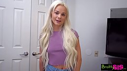 Spoiled blonde darling decided to spread up and get fucked in exchange for some cash