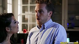 Gina Valentina has hooked up with her married neighbor and go fucked better than ever