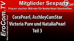 German college girls are having group sex during a private party and enjoying it a lot