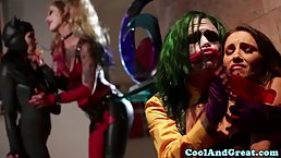 A mask party turns into an orgy because everyone felt like having sex with everyone else