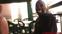Sophie is eager to feel a stiff, black cock in her mouth, after getting hammered hard