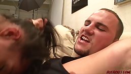 Cock loving woman, Alexis is giving a head to a guy she has just met