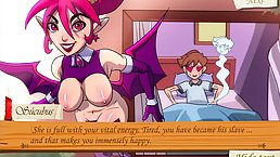 Cartoon chick with big tits is spreading up and getting fucked hard, in many positions