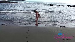 Naughty babe likes to go out alone, once in a while and find a guy to fuck