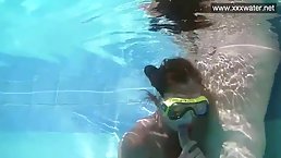 Underwater blowjob was a very intriguing thing for Minnie Manga, until she did it to her lover