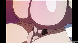 Cartoon chick with a big, round ass and dripping wet pussy is getting fucked hard