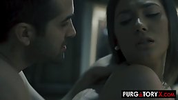 Amateur chick is playing sexy games and getting banged from the back, harder than ever before