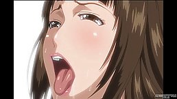 Busty cartoon bitch is moaning while getting her pussy licked, because it feels so fucking good