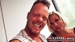 Gabi Gold is a slutty blonde babe who likes to have casual sex in various places