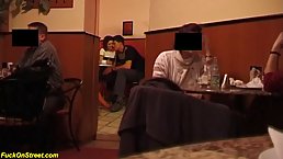 Babe who likes anal sex would even do it with some random stranger, in a public place