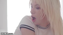 Kenzie Reeves is a sweet blonde darling who seems to like her black lover's hard dick