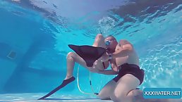 Minnie Manga is having hardcore sex underwater and really enjoying every single second of it