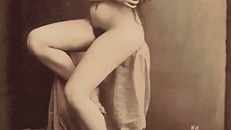 Vintage ladies were displaying their tits and asses in front of the camera, just for fun