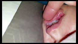 Tipsy babe got throatfucked until her guy came into her mouth wondering if she would swallow it