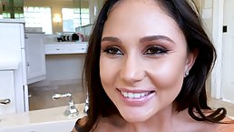 Ariana Marie is a cock loving brunette who definitely knows how to make a guy cum