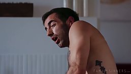Alexis got down and dirty with her step- son and liked the way he fucked her