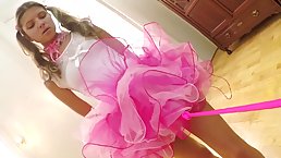 Gina Gerson is a petite, blonde cock sucker who just can't hold back from cheating