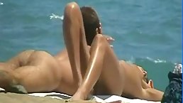 Sex on the beach always feels good even while someone is watching the whole action