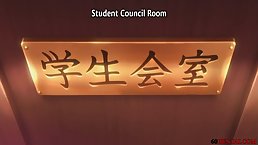Hentai schoolgirls are too horny to hold back from spreading up wide, to get fucked hard