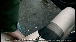 Insatiable, blonde woman is married and using every opportunity to have some fun with random guys