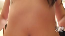 Lusty teens like to eat pussy and share a hard dick, every once in a while