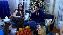 Amateur ladies are sharing dicks during a private party and enjoying it as much as guys