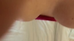 Big ass babe in lacy panties is riding a big, black cock like a pro