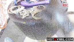 Great looking babe is masturbating on live cam, every once in a while, because it feels good