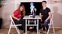 Asian couple decided to spice up their sex life and do it in front of the camera