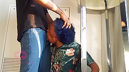 Ebony gal likes golden showers and hardcore sex, as well as sucking big, black cocks