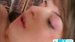 Insatiable German teen is fucking even her rommate while he is the only one available