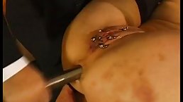 Kinky woman likes to be a sex slave to her man and let him drill her ass