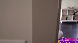 Small titted teen brunette, Emily Willis got fucked instead of doing her daily workout routine