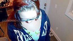 Fat redhead with a massive butt, Strawberry Cakes is about to get her daily dose of fuck