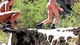 Angel Emily and Mike Angelo like to have casual sex in the nature, quite often