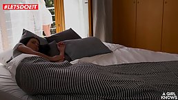 Czech lesbians are too busy making love with each other to start getting ready for work