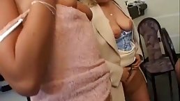 Insatiable granny likes to have orgies all the time, because it excites her more than anything else