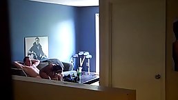 Horny dude fucked his best friend's wife and made her cum, in front of a hidden camera
