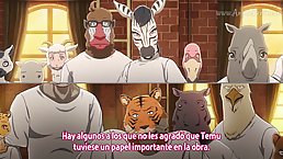 Cartoon animals have dirty minds and only think about fucking and getting their fantasies fulfilled