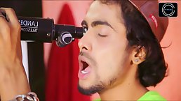 Plump, Indian woman with big boobs is masturbating and moaning, because she is about to cum