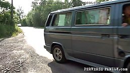 Russian girls who want to become supermodels are getting fucked hard by a fake agent