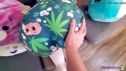 Plump, amateur brunette with glasses is sucking dick like a real pro and enjoying it a lot
