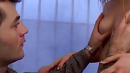 Slutty blonde is sucking cocks and expecting to get fucked hard, in return, until she cums